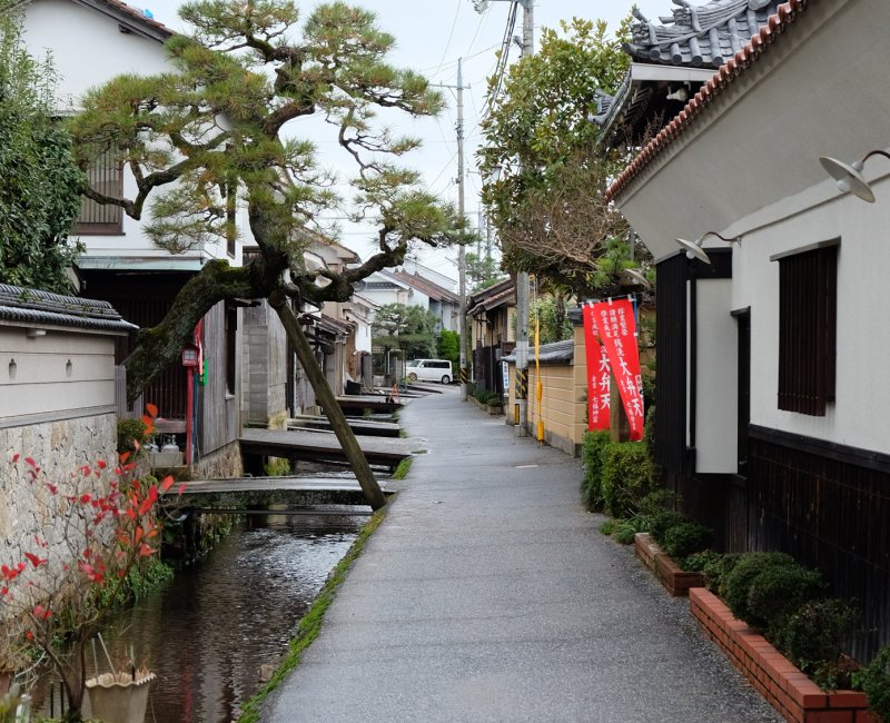 Kurayoshi (Tottori), rue authentique de l'ancienne cité féodale Kurayoshi (Tottori), rue authentique de l'ancienne cité féodale