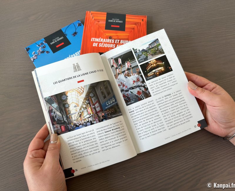 Aperçu du tome 2 de la collection "Guide de voyage au Japon"