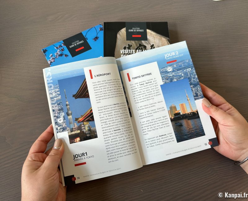 Aperçu du tome 3 de la collection "Guide de voyage au Japon"