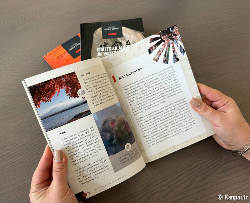 Aperçu du tome 1 de la collection "Guide de voyage au Japon"