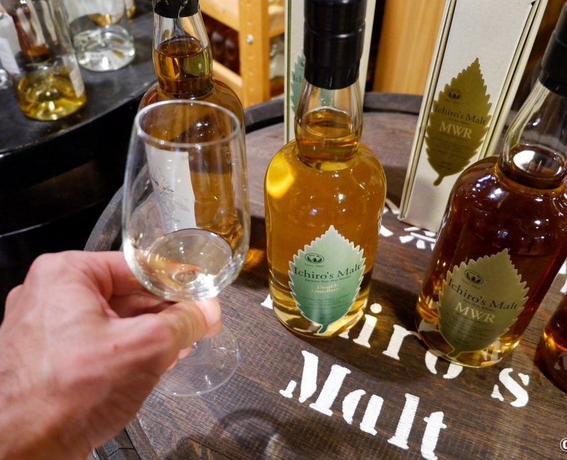 Venture Distillery (Chichibu), dégustation du whisky Ichiro's Malt