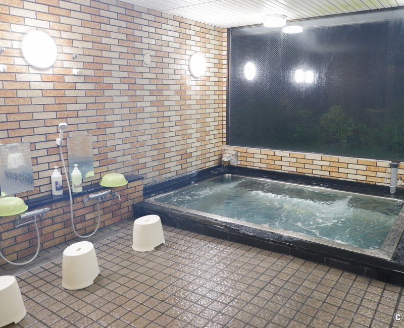Kawaguchiko Station Inn, bain chaud commun pour les hommes Kawaguchiko Station Inn, bain chaud commun pour les hommes