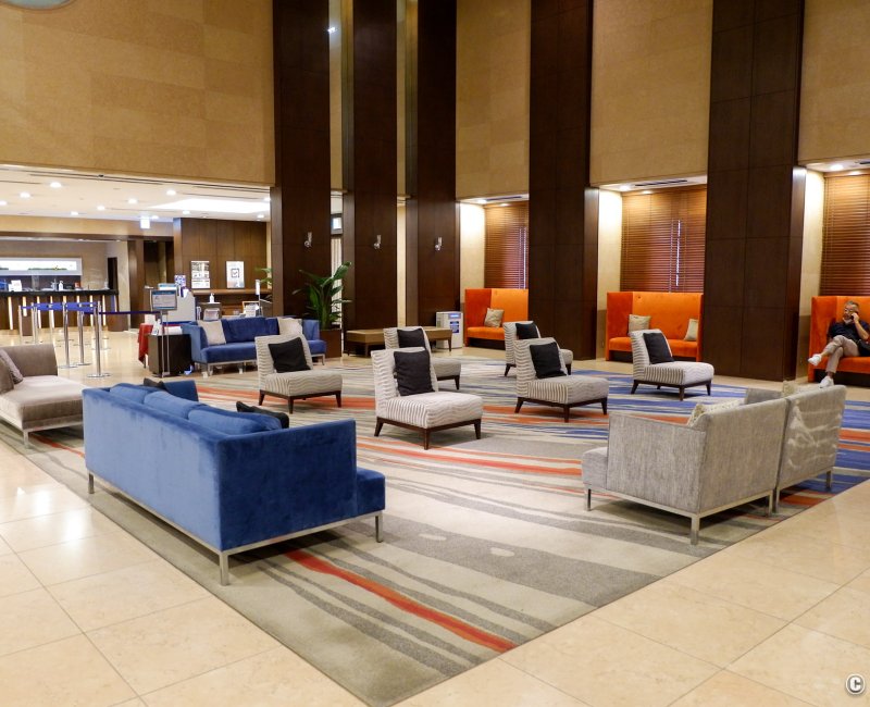 Mitsui Garden Hotel Hiroshima, hall de réception de l'hôtel