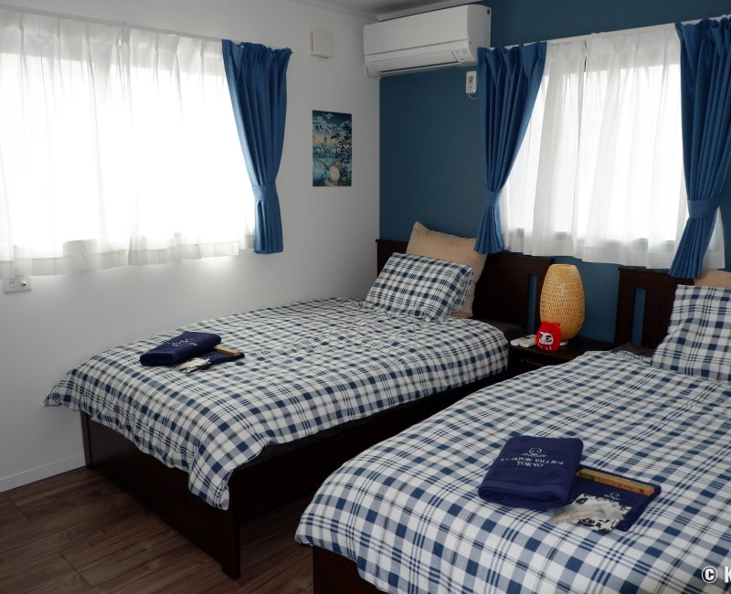 Ici Japon Village (Tokyo), chambre 1 de la maison A Ici Japon Village (Tokyo), chambre 1 de la maison A