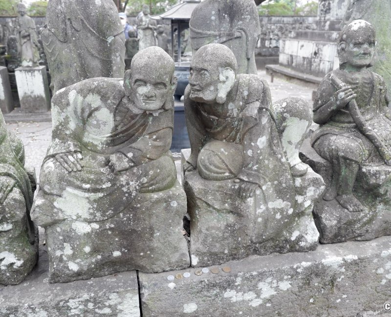Kita-in (Kawagoe), statues de Gohyaku Rakan du temple Kita-in (Kawagoe), statues de Gohyaku Rakan du temple