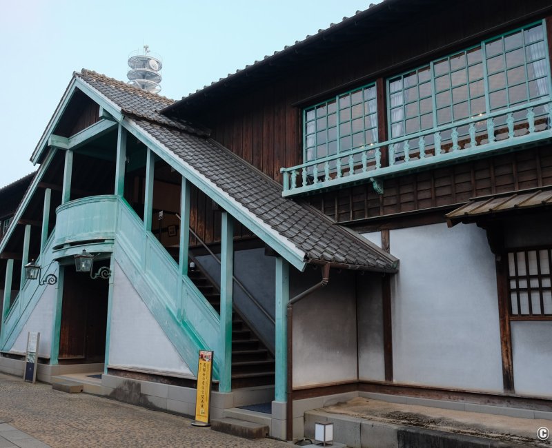 Dejima (Nagasaki), résidence du facteur en chef (capitaine néerlandais) Dejima (Nagasaki), résidence du facteur en chef (capitaine néerlandais)