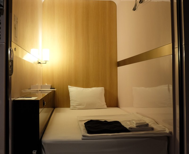 First Cabin Kansai Airport (Osaka), intérieur d'une chambre Business Class Cabin First Cabin Kansai Airport (Osaka), intérieur d'une chambre Business Class Cabin