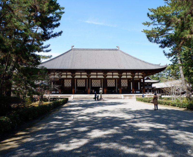 Toshodai-ji (Nara), pavillon principal Hondo du temple Toshodai-ji (Nara), pavillon principal Hondo du temple