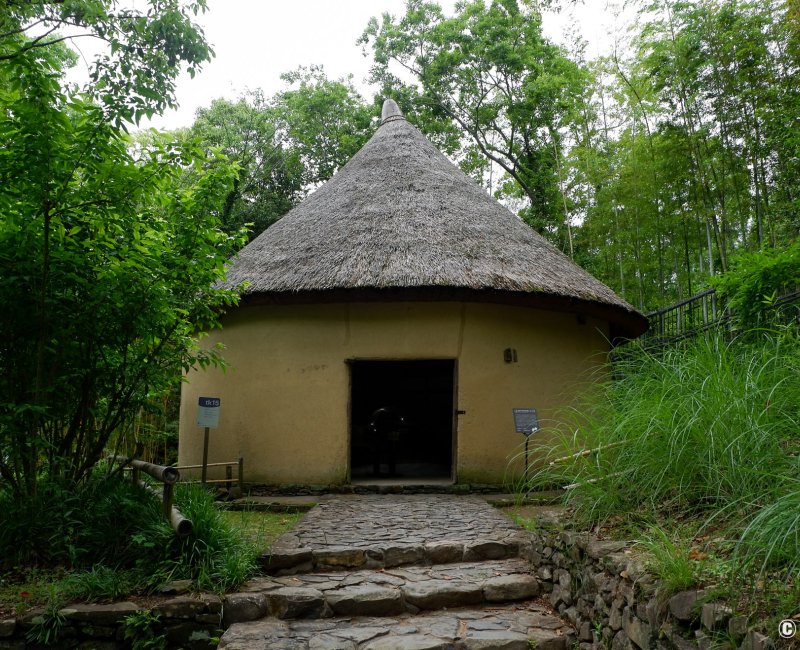 Shikoku Mura (Takamatsu), Atelier de pressage de la canne à sucre