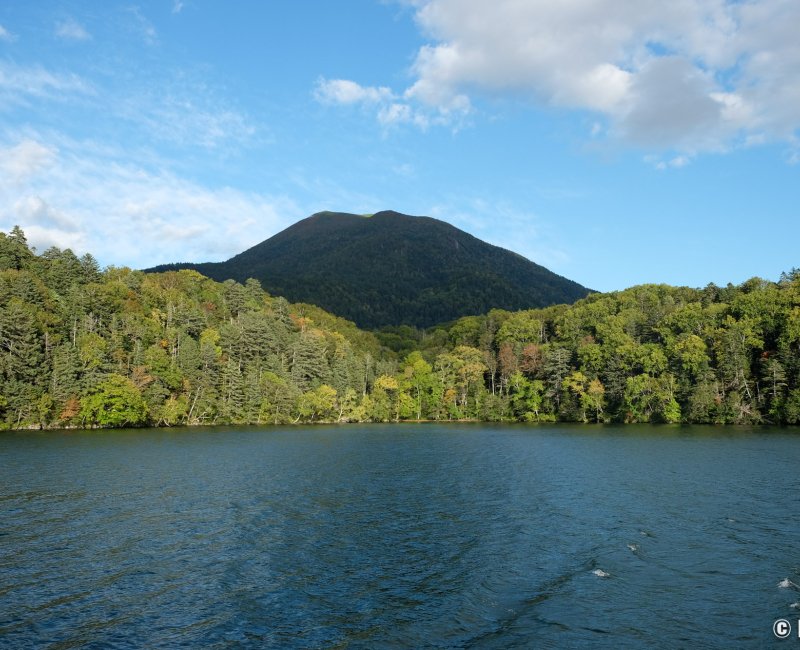 Parc national Akan-Mashu (Hokkaido), croisière en bateau sur le lac Akan