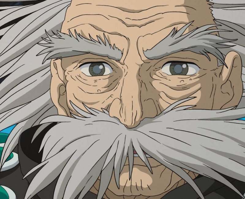 Le Garçon et le Héron de Miyazaki, image du Grand-Oncle