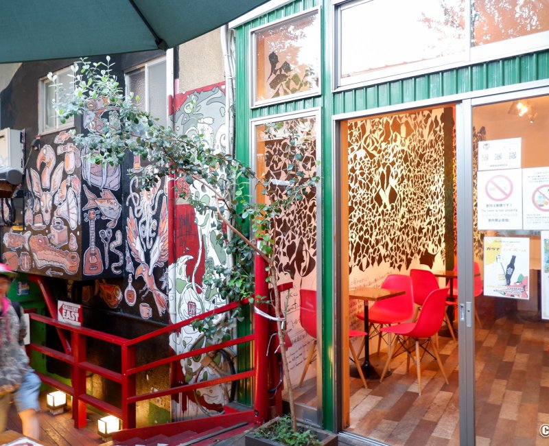 Design Festa Gallery (Harajuku, Tokyo), œuvres picturales extérieures en 2019