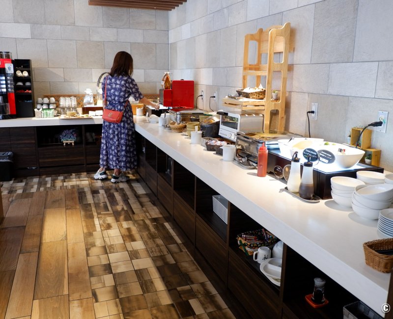 Hotel WBF Hommachi (Osaka), buffet du petit-déjeuner Hotel WBF Hommachi (Osaka), buffet du petit-déjeuner