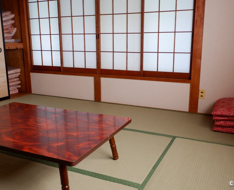 Maruyaso (Kawaguchiko), chambre japonaise de la maison d'hôtes 3