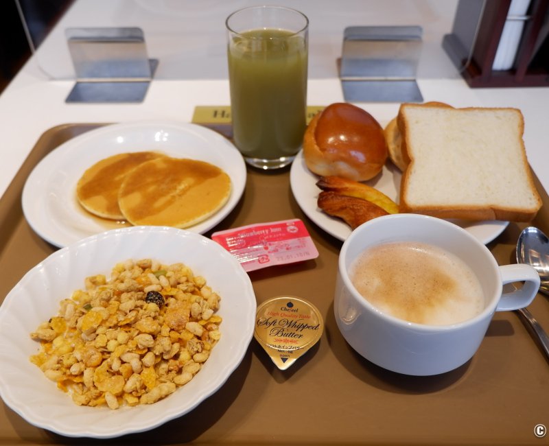 APA Hotel Hiroshima-Ekimae Ohashi, exemple d'un petit-déjeuner