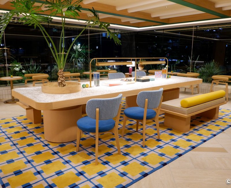 The Royal Park Hotel Ginza 6-chome (Tokyo), salle du hall de réception de l'hôtel