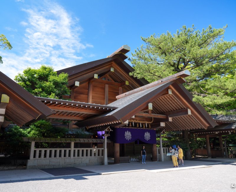 Atsuta-jingu (Nagoya), pavillon Kagura-den du sanctuaire