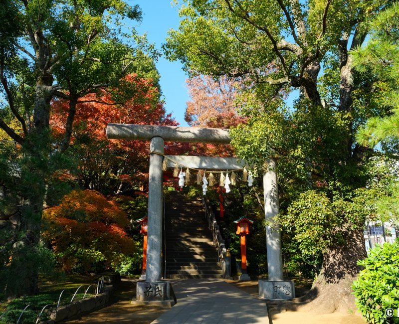 Waseda (Tokyo), sanctuaire Ana Hachiman-gu 2