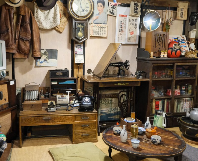 Takayama Showa-kan (Hida-Takayama), Reproduction d'un salon familial Takayama Showa-kan (Hida-Takayama), Reproduction d'un salon familial