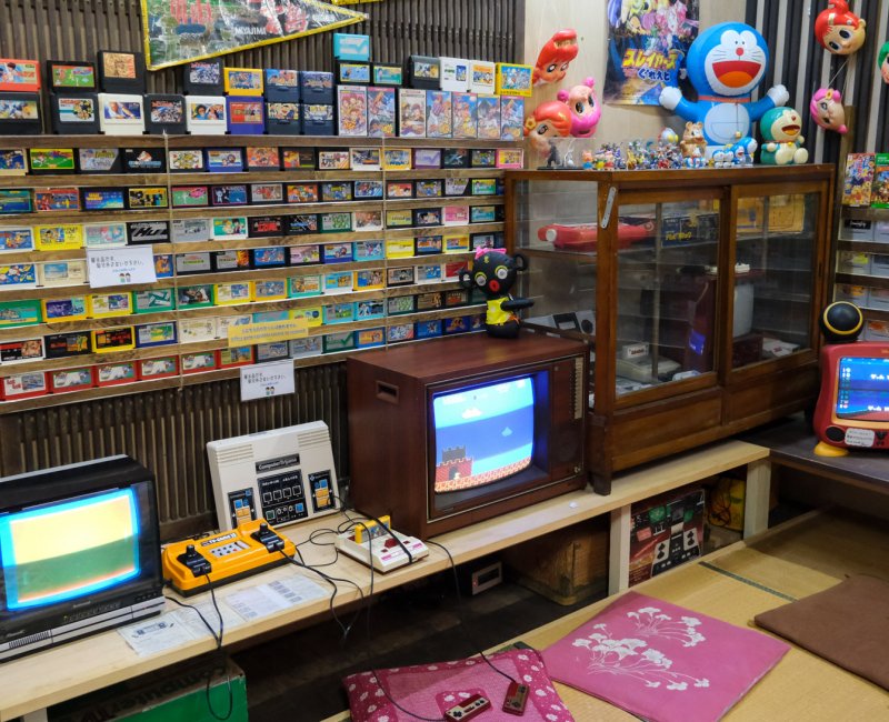 Takayama Showa-kan (Hida-Takayama), Exposition de consoles et jeux vidéo vintages Takayama Showa-kan (Hida-Takayama), Exposition de consoles et jeux vidéo vintages