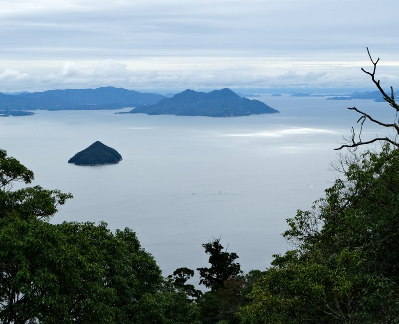 Mont Misen (Miyajima), Vue sur la Mer Intérieure de Seto Mont Misen (Miyajima), Vue sur la Mer Intérieure de Seto