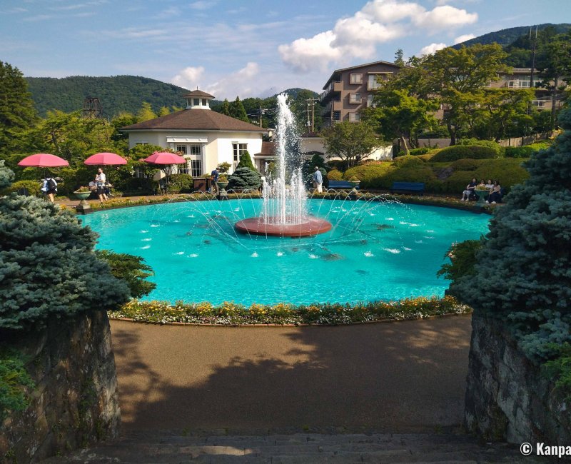 Hakone (Kanagawa), parc Gora en juin Hakone (Kanagawa), parc Gora en juin