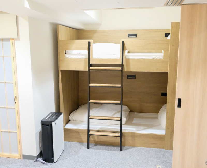 MIMARU Osaka Shinsaibashi North, appart-hôtel familial 1 chambre, lits superposés