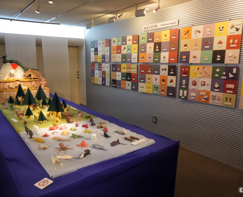 Ochanomizu (Tokyo), Exposition au Musée Ochanomizu Origami Kaikan Ochanomizu (Tokyo), Exposition au Musée Ochanomizu Origami Kaikan