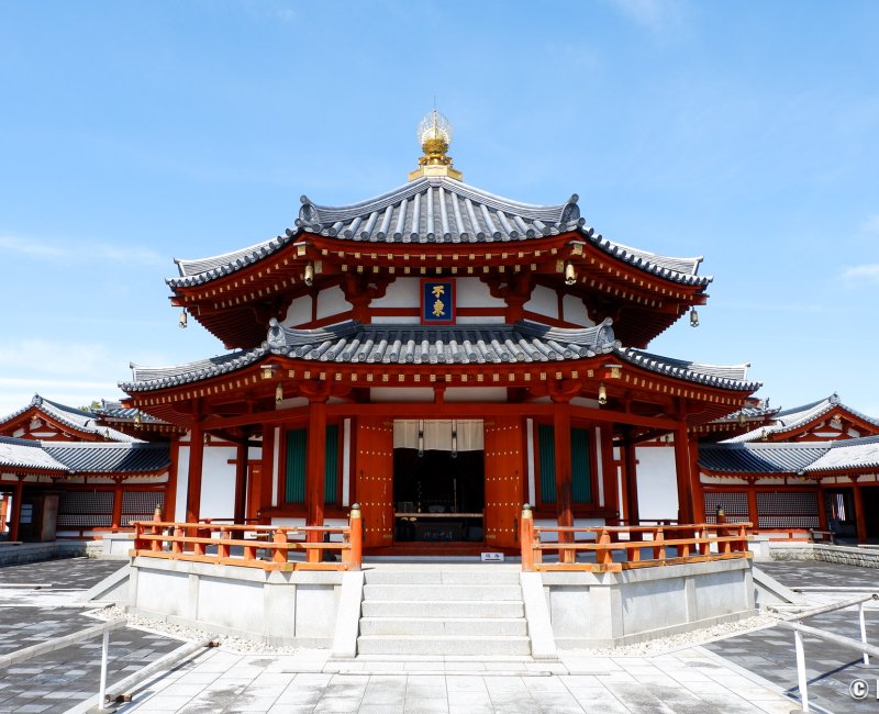 Yakushi-ji (Nara), site Genjo-sanzoin Garan