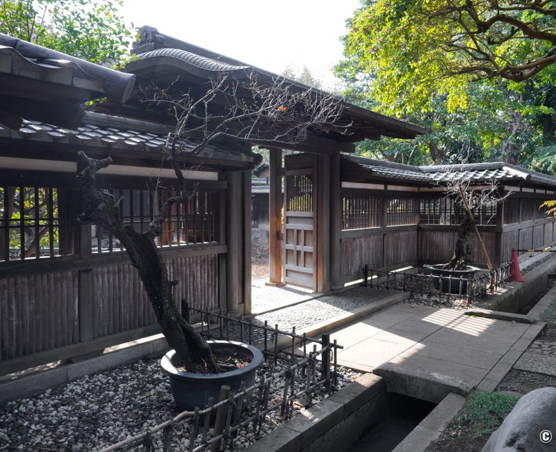 Parc Komaba (Tokyo), Portail traditionnel de l'ancienne résidence Maeda