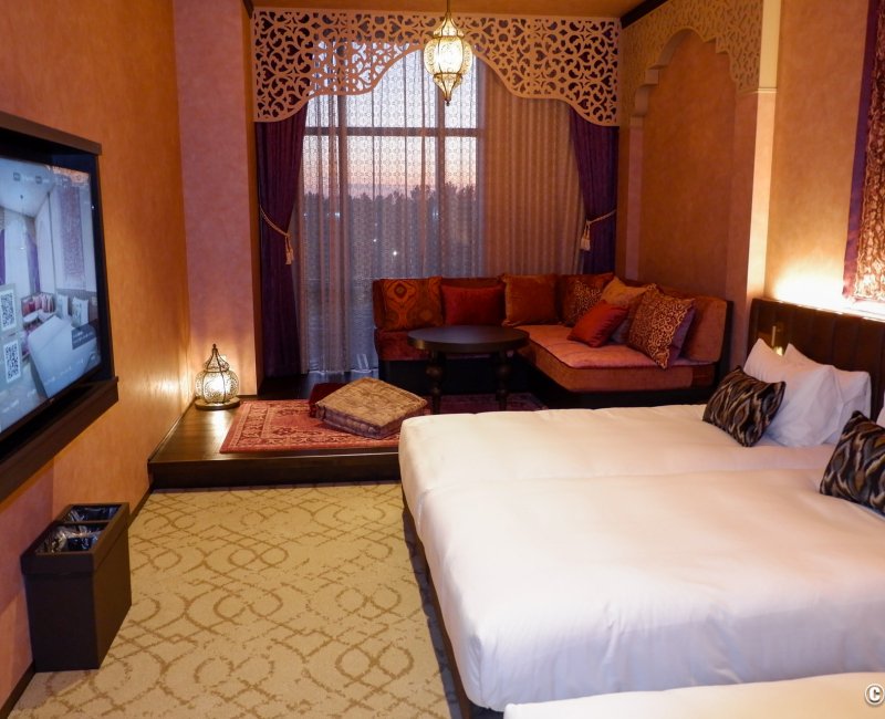 The Royal Park Hotel Maihama Resort Tokyo-Bay (Chiba), chambre Concept Room Arabian Superior Triple