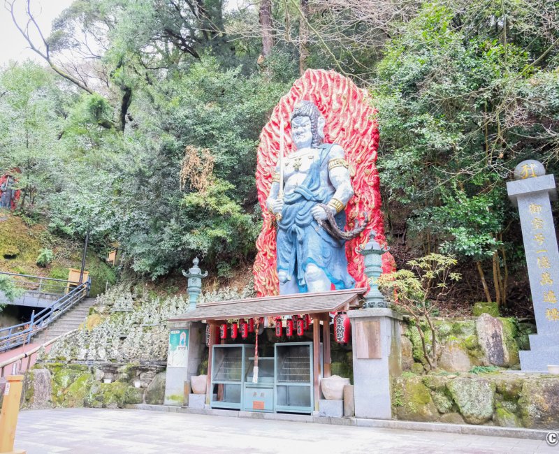 Nanzo-in (Sasaguri, Fukuoka), statue du grand Fudo Myoo