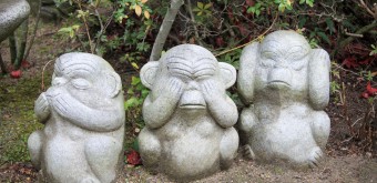 Daisho-in (Miyajima), Les Trois Singes de la Sagesse
