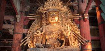 Todai-ji (Nara), Statue de Kokuzo Bosatsu