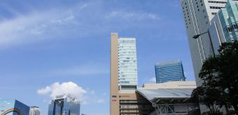 Umeda (Osaka), vue sur les gratte-ciels