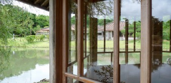 Shikina-en à Okinawa, Pavillon hexagonal Rokkaku-do 2