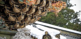 Toshogu à Nikko, détail architectural 3