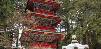 Toshogu à Nikko, pagode à 5 étages Gojunoto
