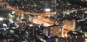 Midland Square (Nagoya), Vue sur le château