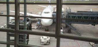 Aéroport de Haneda (Tokyo), Vue sur les avions et le tarmac 2
