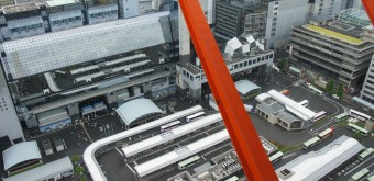 Kyoto Station, Vue sur Kyoto Station
