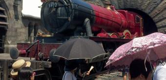 Universal Studios Japan (USJ, Osaka), train dans le monde The Wizarding World of Harry Potter