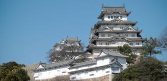 Château de Himeji, forteresse et donjon avant les rénovations de 2015 2