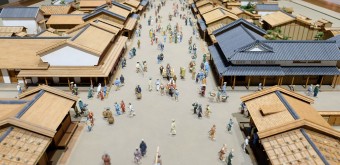 Musée Edo-Tokyo, reconstitution miniature de la ville 4