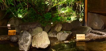 Atsumi Onsen Bankokuya (Tsuruoka), Bain en extérieur 2