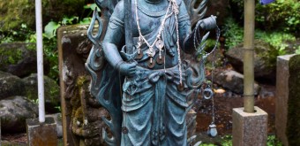 Mont Haguro (Dewa Sanzan), Statue de Fudo Myo-o