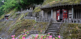 Temple Gohyaku Rakan à Iwami Ginzan