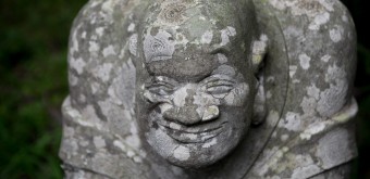 Choan-ji (Hakone), statue de Rakan âgé