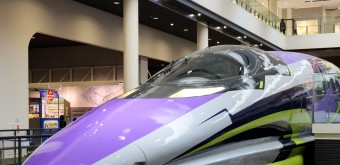 Musée ferroviaire de Kyoto, Shinkansen 500 relooké en 500 TYPE EVA en 2018 2