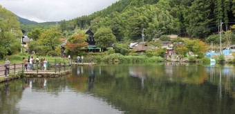 Lac Kinrinko à Yufuin 2